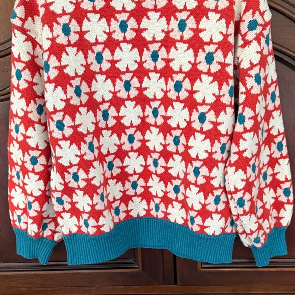 HANNA ANDERSSON Floral Sweater - Picture 4 of 7